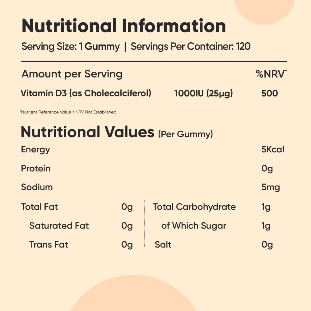 Gomas de Vitamina D3 para Crianças - Image 6